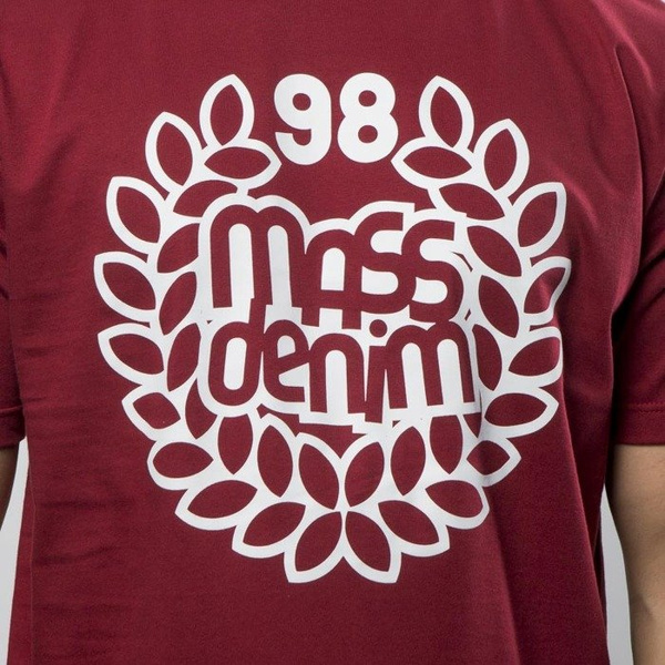 Mass DNM koszulka T-shirt Base - claret