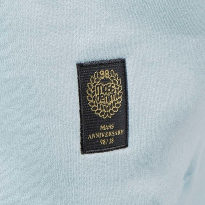 Mass DNM bluza Sweatshirt Crewneck Signature - light blue