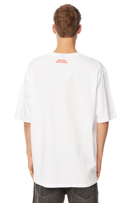 Mass Denim Koszulka FeelingsT-shirt biała