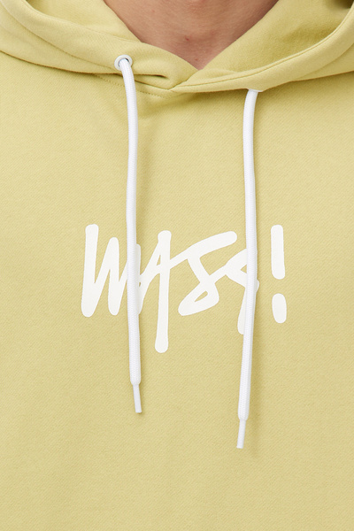 Mass DNM bluza Sweatshirt Signature Anniversary Hoody - piaskowa