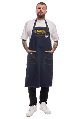 Fartuch Mass DNM Munchies - granatowy