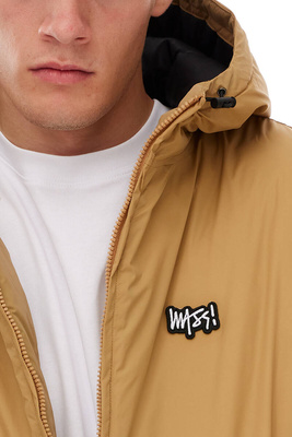 Mass DNM kurtka zimowa Jacket Signature Patch - beżowa