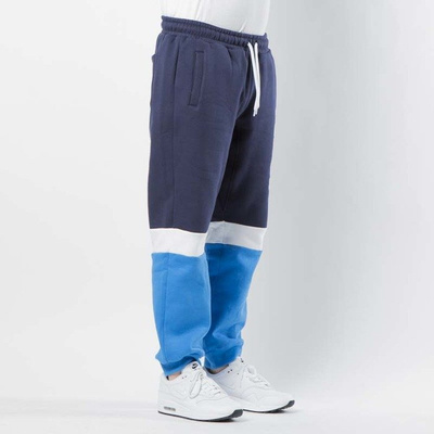 Mass DNM spodnie dresowe Respect Sweatpants - blue / navy