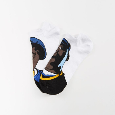 Skarpetki Mass Denim socks Biggie No Show white SS 2017