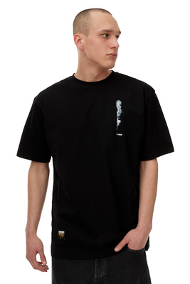 Mass DNM koszulka Smoke T-shirt - czarna