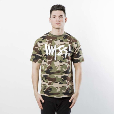 Mass DNM koszulka Signature T-shirt - woodland camo