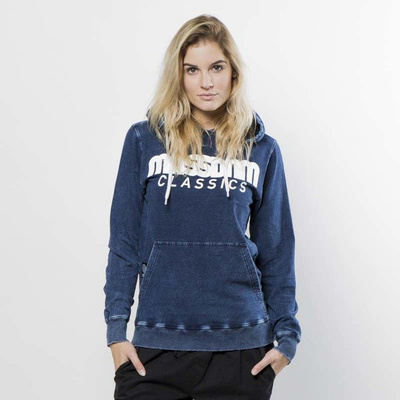 Mass DNM damska bluza Sweatshirt Hoody WMNS Classics - dark blue LIMITED EDITION