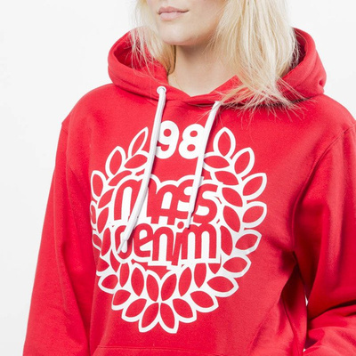 Mass DNM bluza damska Sweatshirt Hoody Base WMNS - red