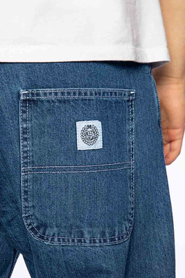Mass DNM spodnie Jeans Craft Baggy Fit - niebieskie