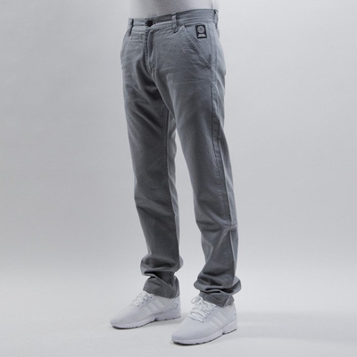 Mass Denim spodnie chinos Base straight fit grey