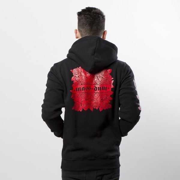 Mass DNM bluza Sweatshirt Hoody Rose - black QUICKSTRIKE