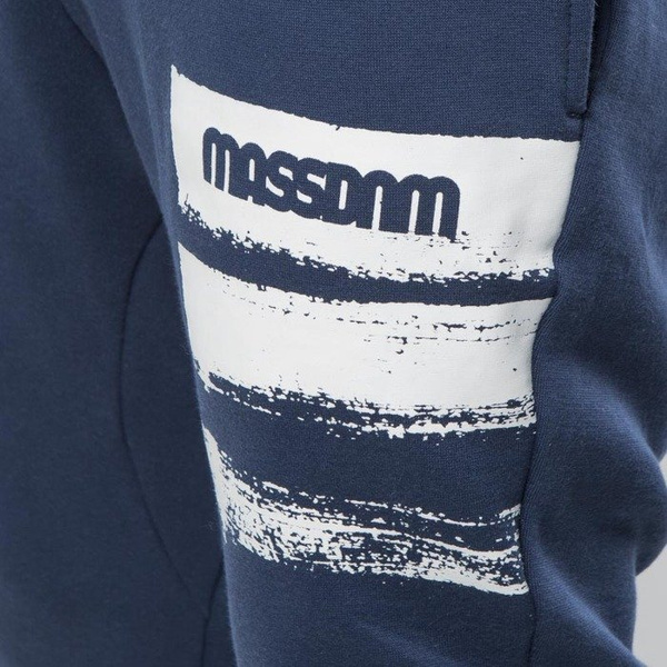 Mass DNM spodnie dresowe Trace Joggers Sweatpants - navy