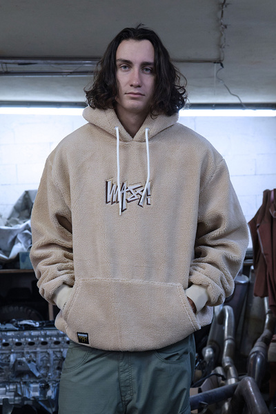 Mass DNM kurtka Plan Teddy Jacket - beżowa