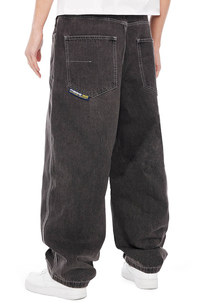 Mass DNM spodnie Jeans Beginner Original Baggy Fit - czarne