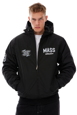 Mass DNM kurtka zimowa Club Hooded Jacket - czarna
