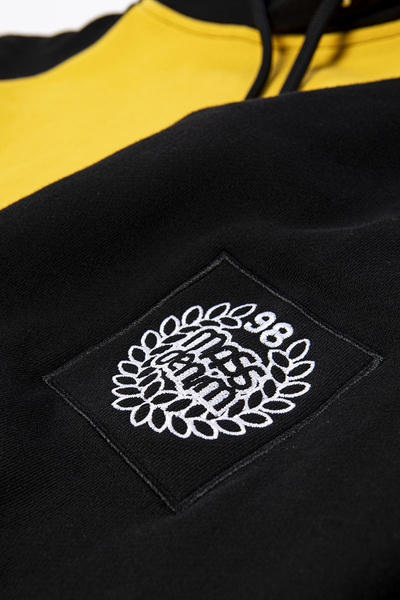 Mass DNM bluza Sweatshirt Berg Hoody - żółta