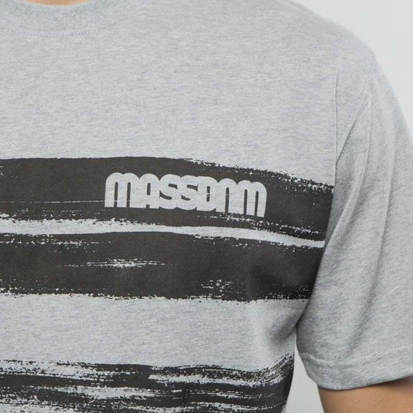 Mass DNM koszulka T-shirt Traces - light heather grey