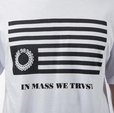 Mass Denim t-shirt koszulka  Empire white BLAKK