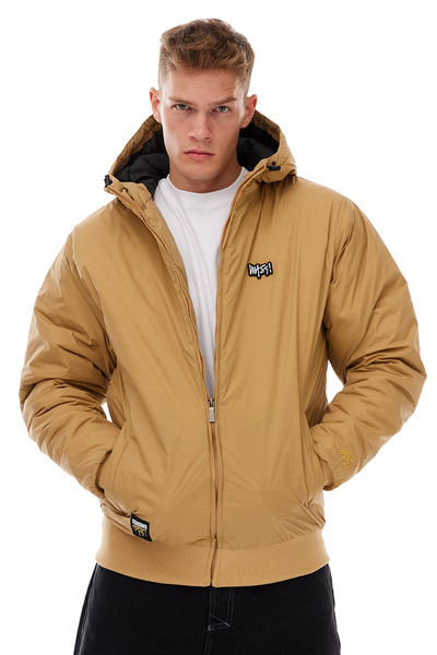 Mass DNM kurtka zimowa Jacket Signature Patch - beżowa