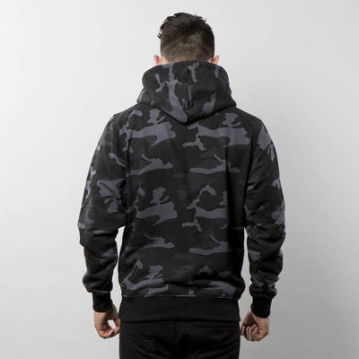 Bluza Mass Denim Sweatshirt Hoody Classics - black camo