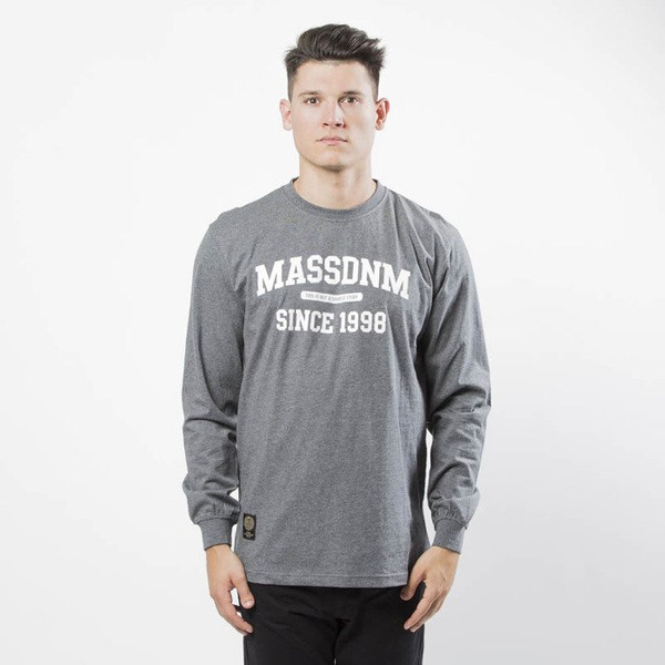 Mass DNM koszulka Campus Longsleeve - dark heather grey