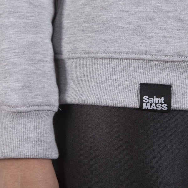 Saint Mass bluza So Many Crewneck light grey heather