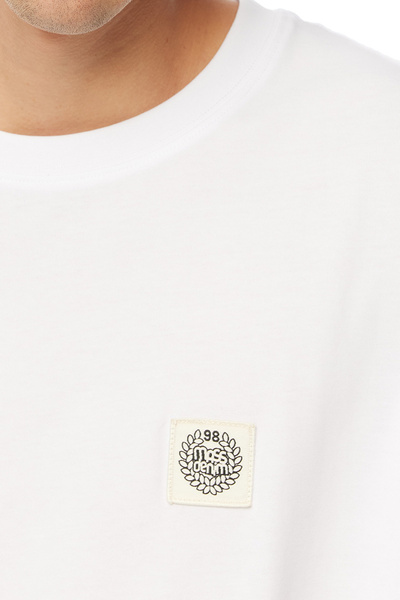 Mass Denim Patch T-shirt biała