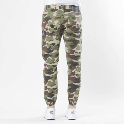 Mass DNM spodnie Joggers Sneaker Fit Base - woodland camo