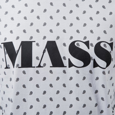 Mass Denim t-shirt koszulka  Bandana white BLAKK