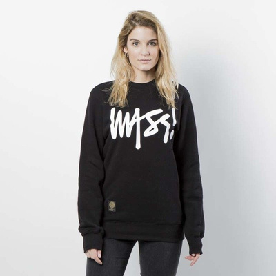Mass DNM damska bluza Sweatshirt Crewneck Signature WMNS - black