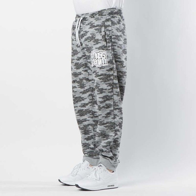 Mass DNM spodnie dresowe Assassin Sweatpants Trap Fit - light heather grey 