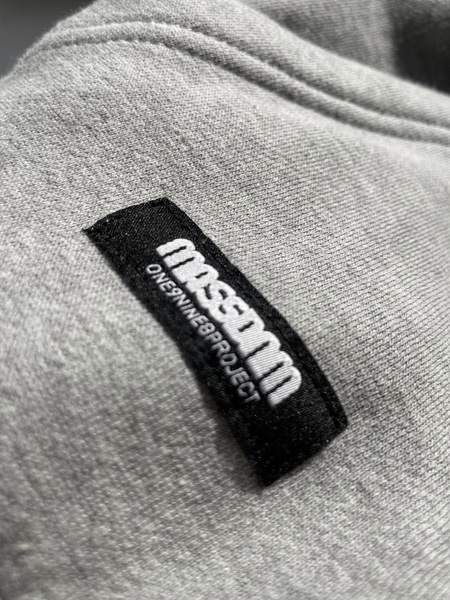 Mass DNM bluza Sweatshirt Base Back Hoody - szara