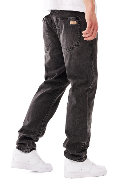 Mass DNM spodnie Box Jeans Relax Fit - czarne
