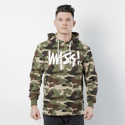 Mass DNM koszulka Longsleeve Hoody Signature - woodland camo