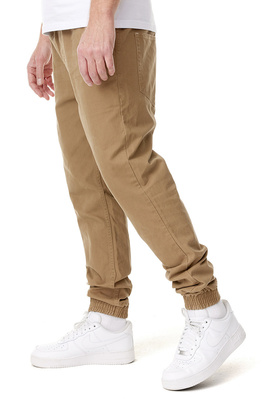 Mass DNM Joggers Pants Signature 2.0 Sneaker Fit - beżowe