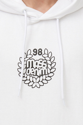 Mass DNM bluza Sweatshirt Base Anniversary Hoody - biała