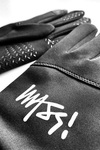 Mass DNM rękawiczki Signature Soft Shell Gloves - czarne