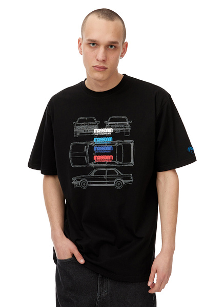 Mass DNM koszulka Bavaria T-shirt - czarna