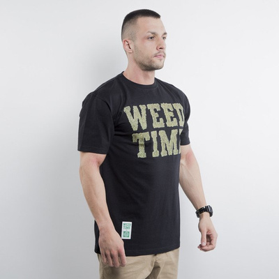 Mass Denim koszulka Weed Time black