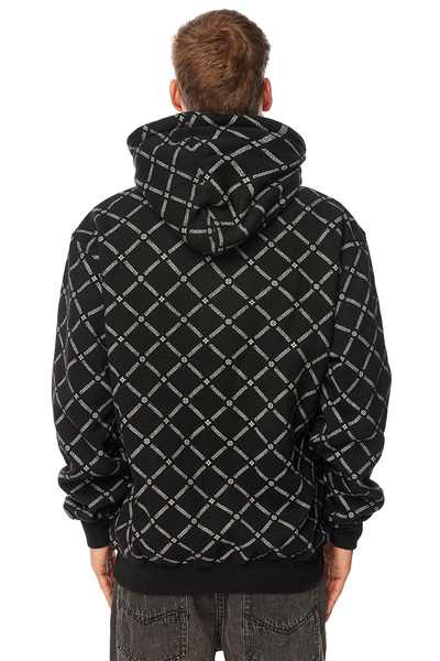 Mass DNM bluza Sweatshirt Monogram Hoody czarna