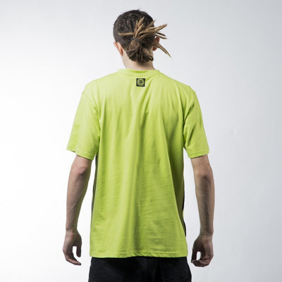 Mass Denim t-shirt koszulka Outsized toxic green