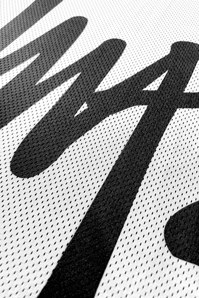 Mass DNM szorty Signature Patch Reversible Mesh Shorts - białe