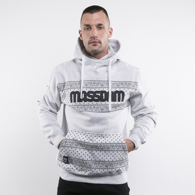 Mass Denim bluza Compton Hoody light heather grey