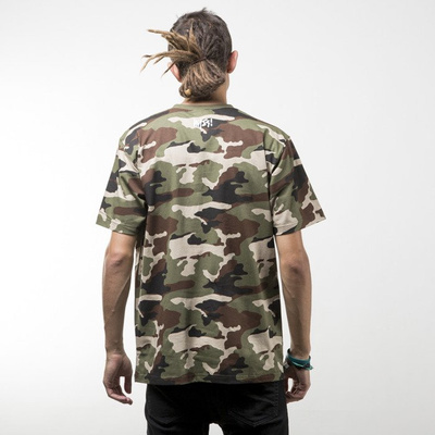 Mass Denim koszulka t-shirt Signature woodland camo