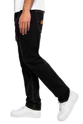 Mass DNM spodnie Base Jeans Regular Fit - czarne