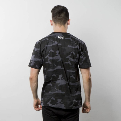 Koszulka Mass Denim T-shirt Signature - black camo