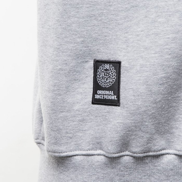Mass Denim bluza sweatshirt Ring crewneck light heather grey