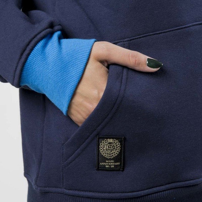 Mass DNM bluza damska Sweatshirt Hoody Respect WMNS - blue / navy