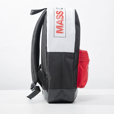 Mass Denim plecak backpack Conversion black / white / red BLAKK