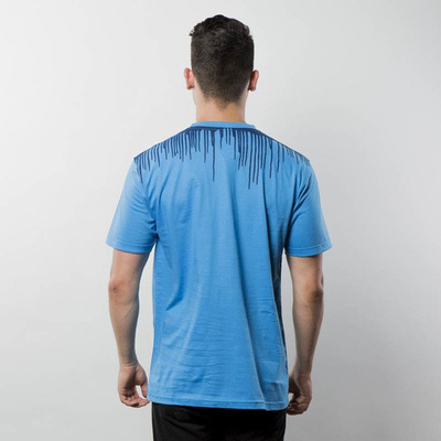 Koszulka Mass Denim T-shirt Drip Top - blue